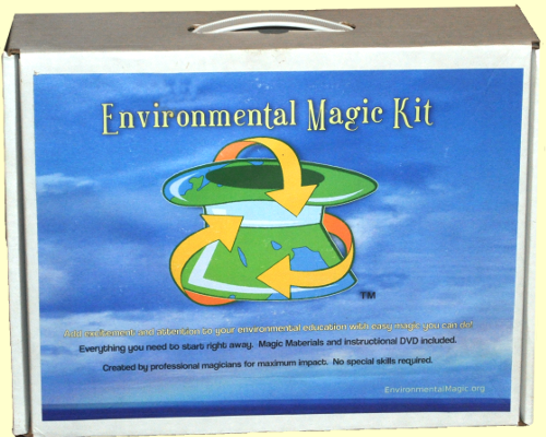 Photo of the Envrionmental Magic Kit box