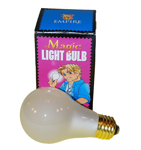 photo of light bulb with box
